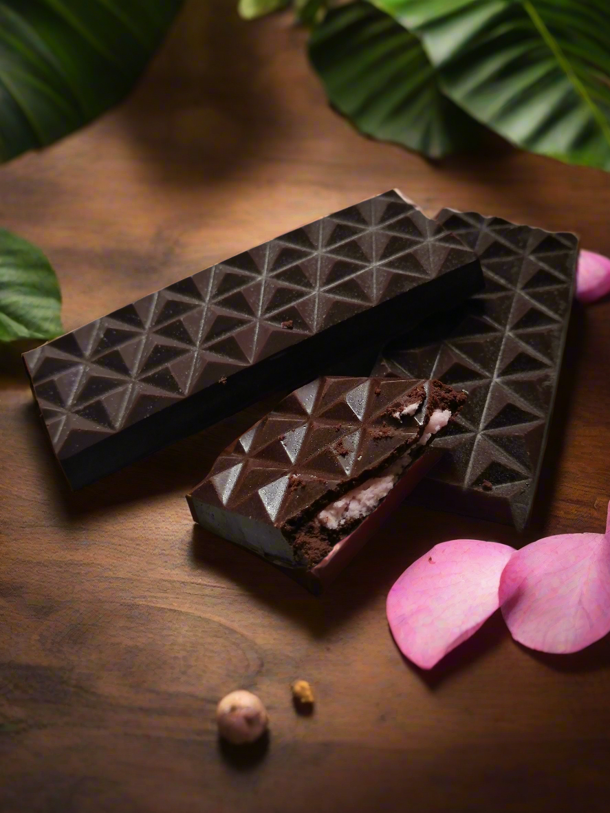 Homemade DARK CHOCOLATE BAR/ Tablette Chocolat Noir