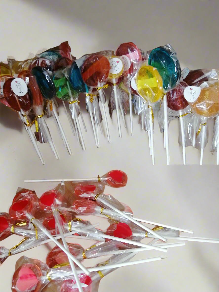 Handmade exclusive Lollipops pack/50 units (3,50$/each)