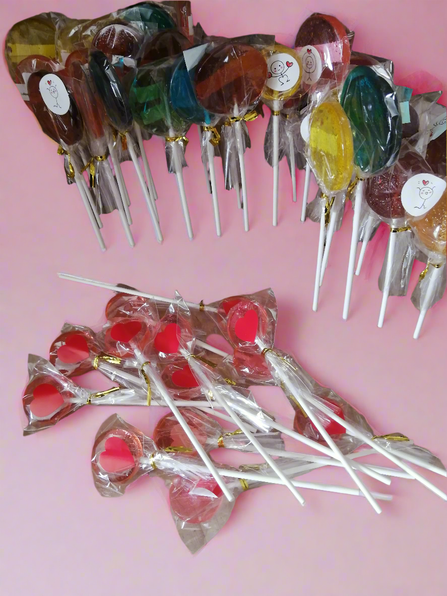 Handmade exclusive Lollipops pack/50 units (3,50$/each)