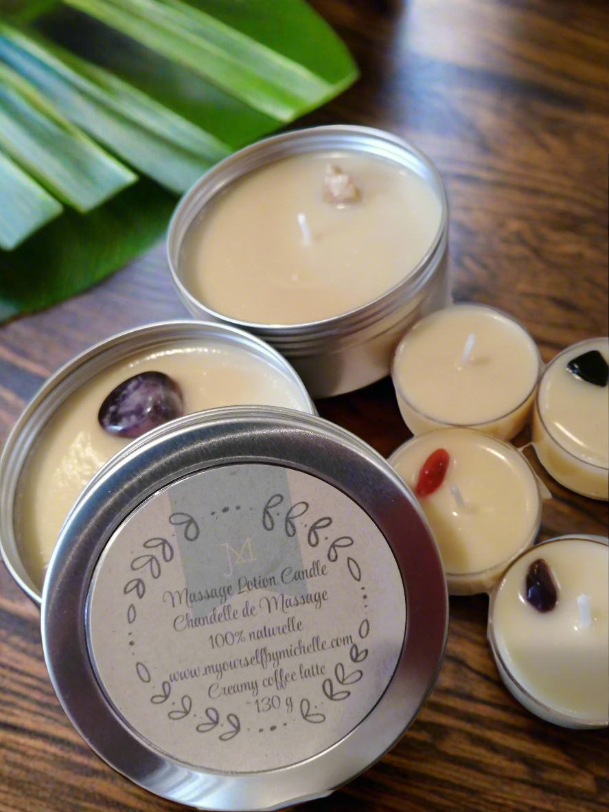 Massage~Lotion scented candle