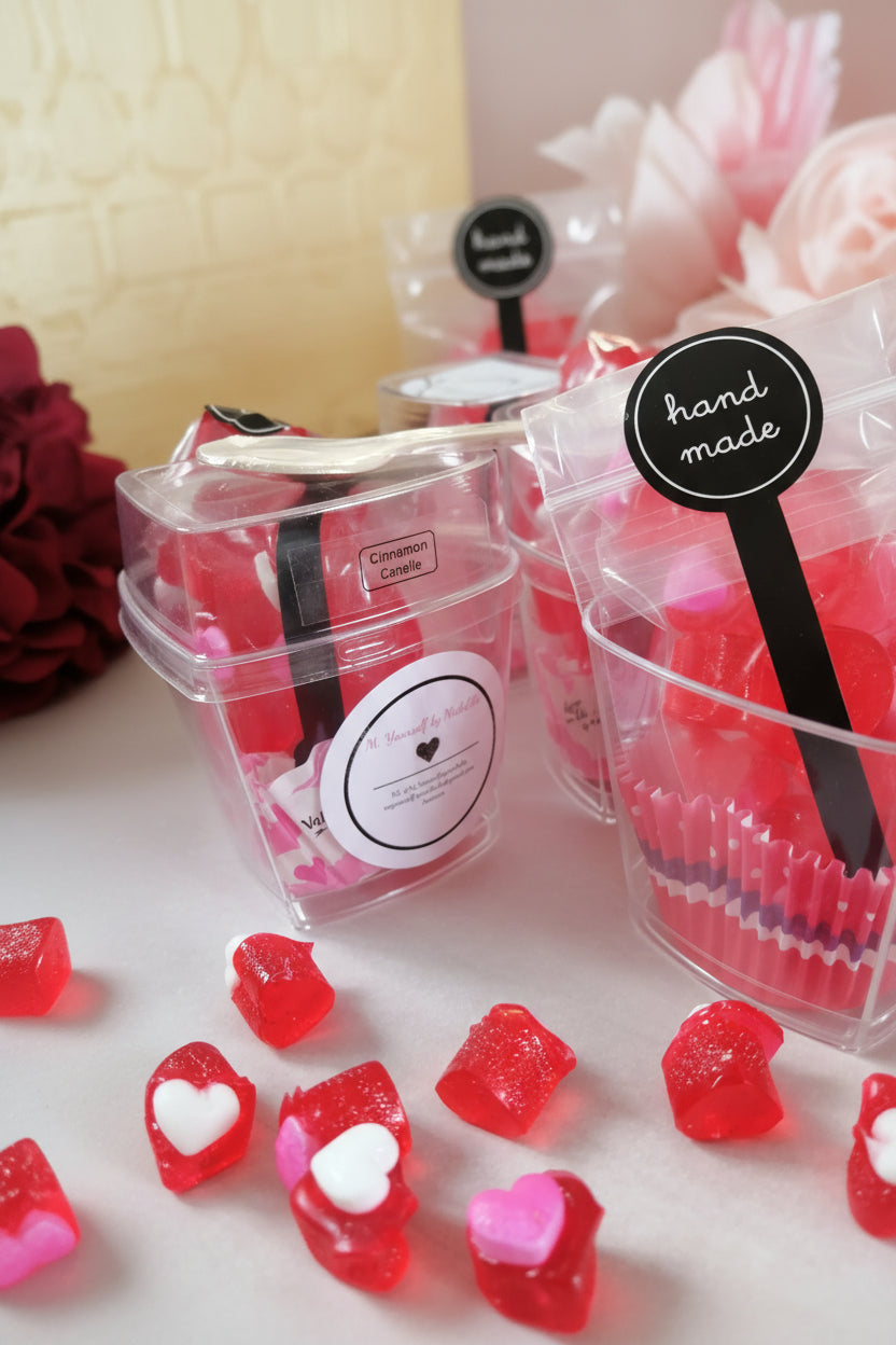 "Share the LOVE" Cinnamon heart candy (box 30 pces)