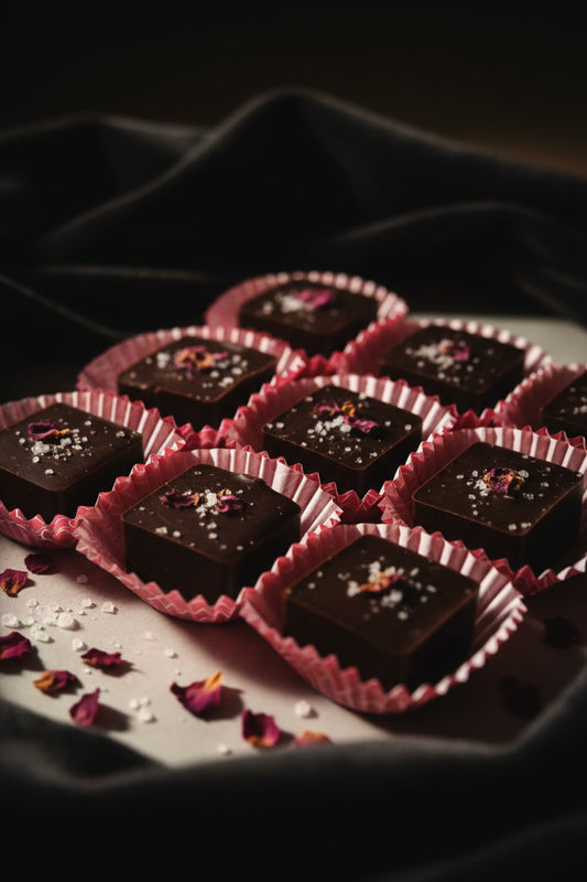 Deluxe Handmade Dark Chocolate box