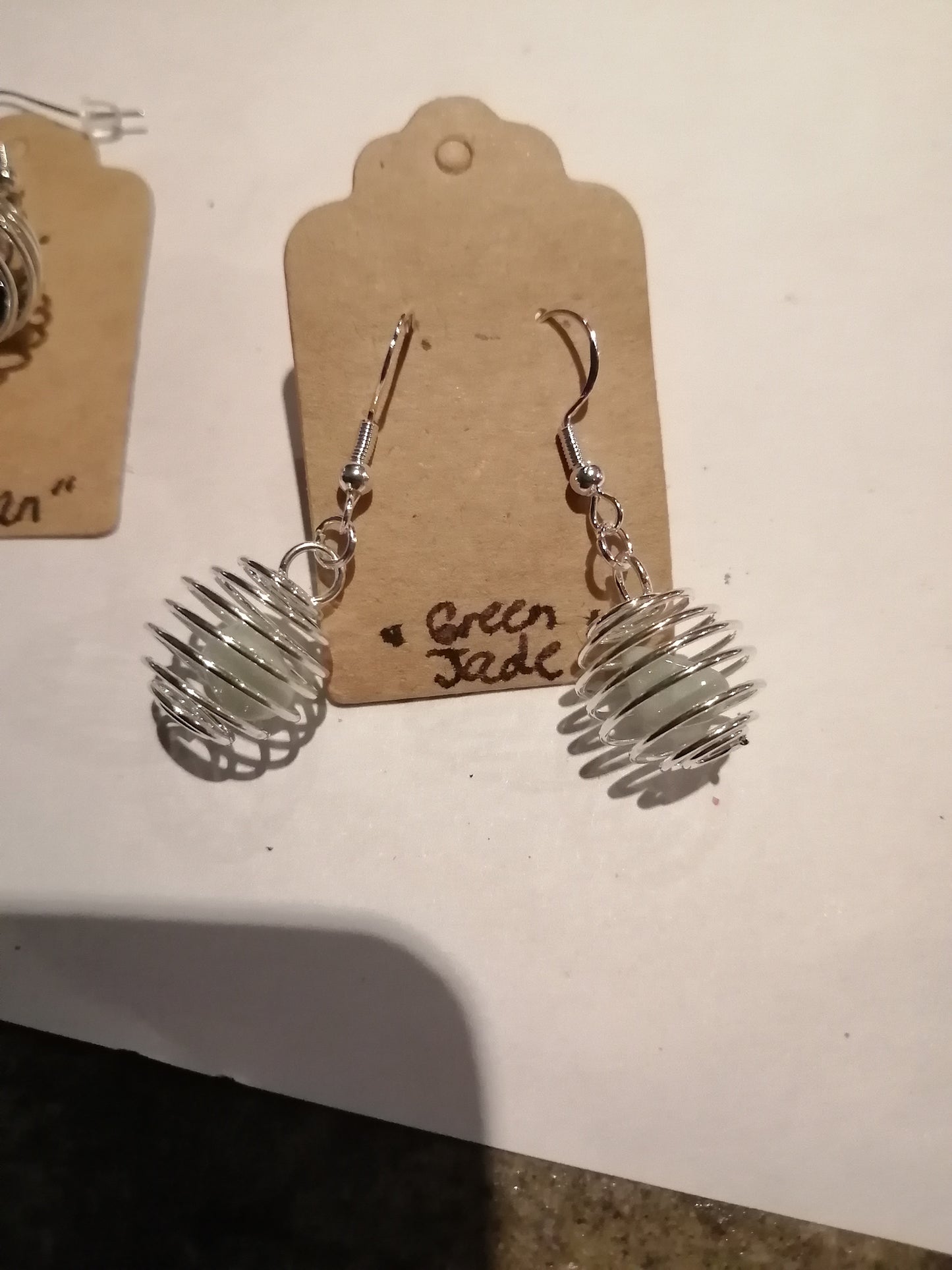 Energy stone earrings