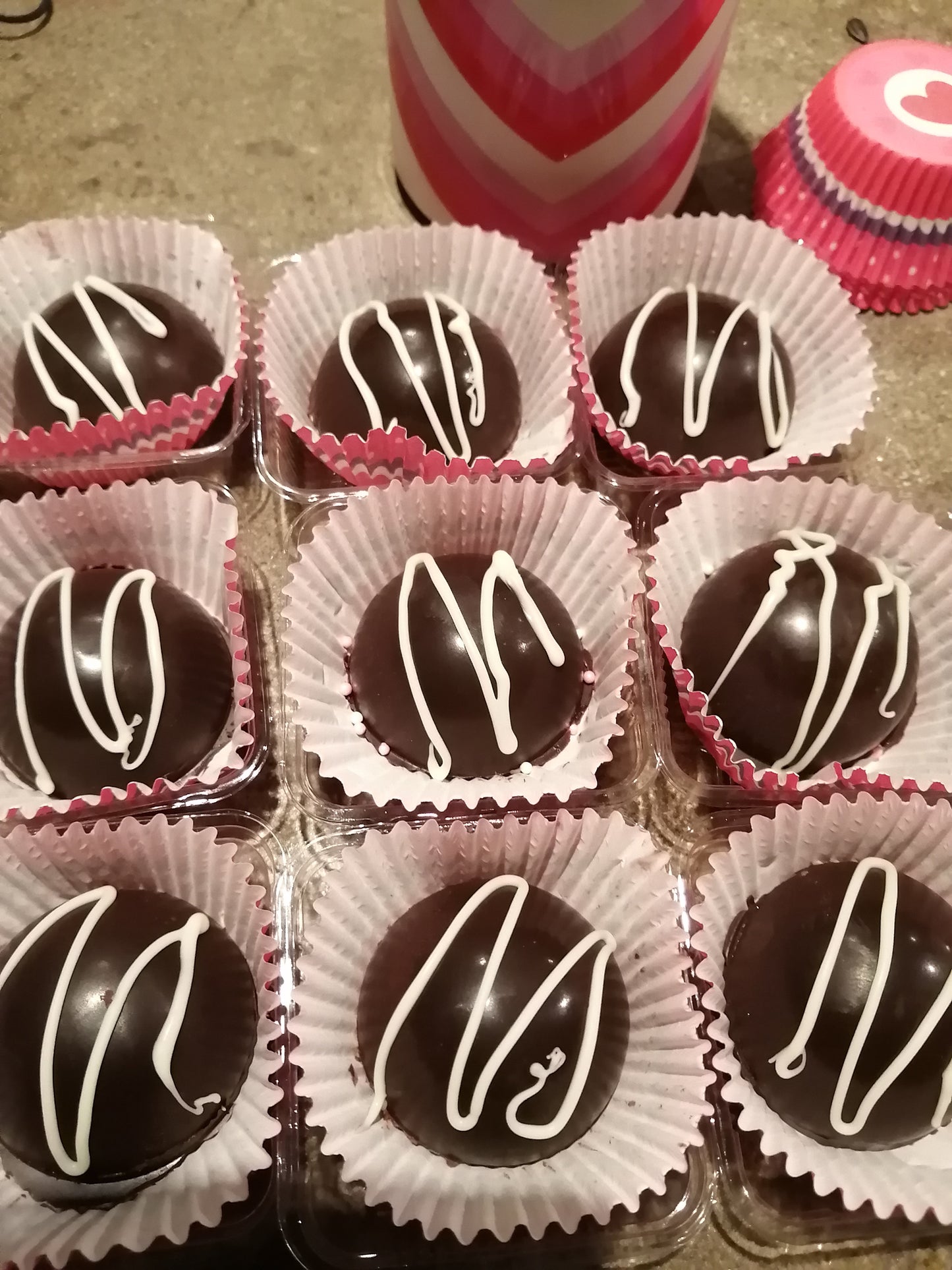 Deluxe Handmade Dark Chocolate box