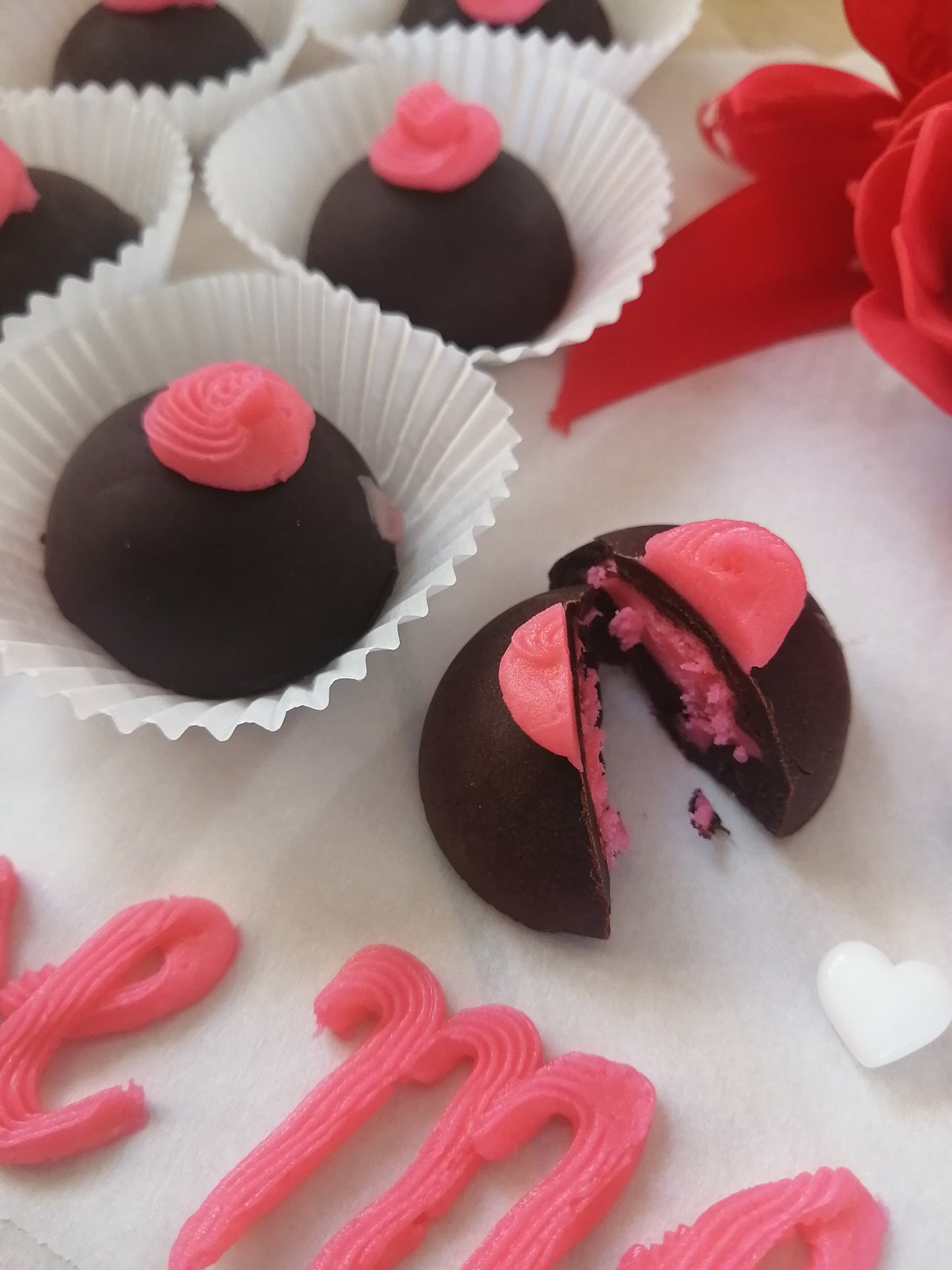 Deluxe Handmade Dark Chocolate box