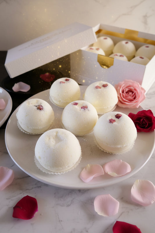 Luxury Bathbomb 100% natural 2/15$