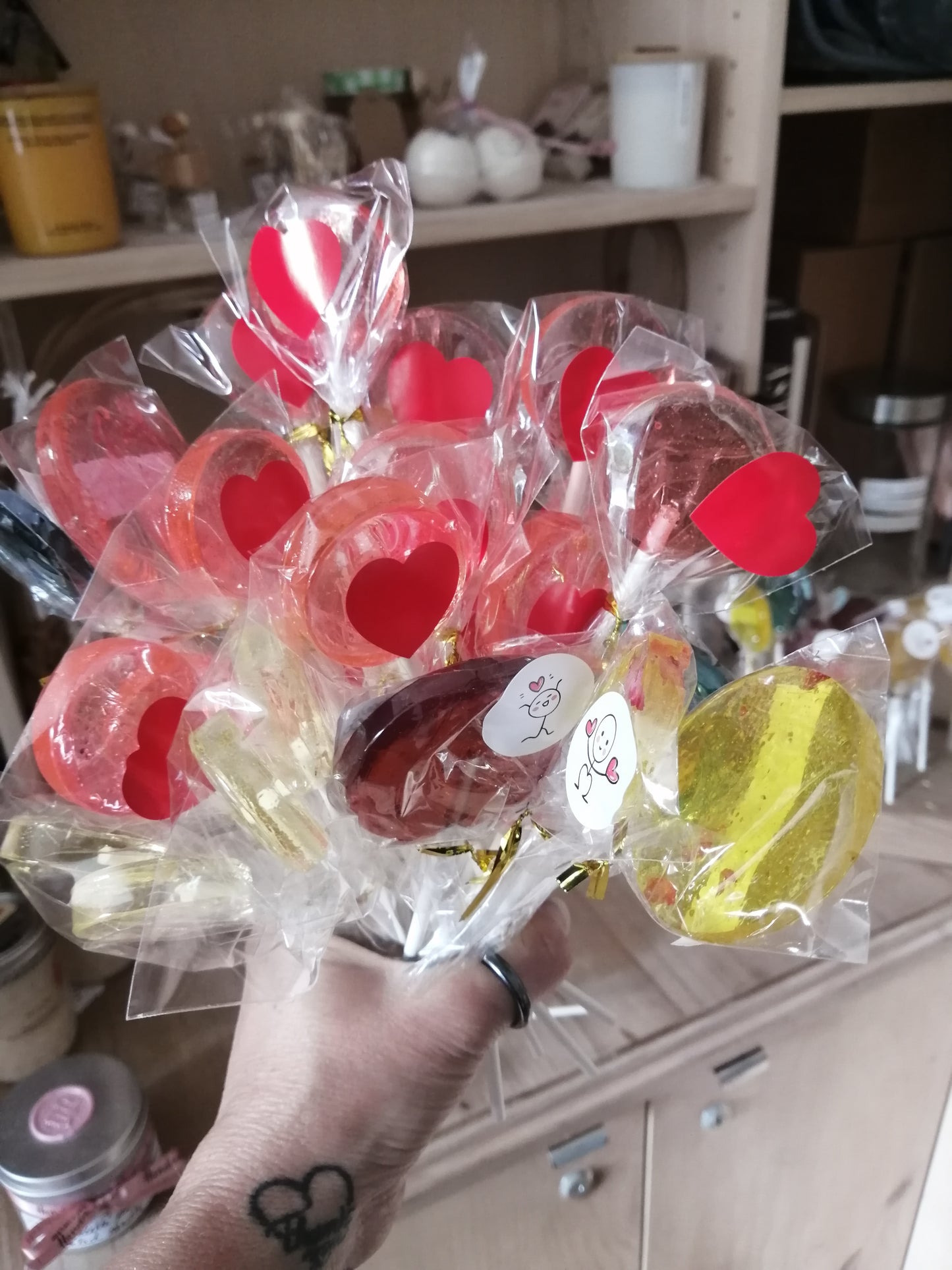 Handmade exclusive Lollipops pack/50 units (3,50$/each)