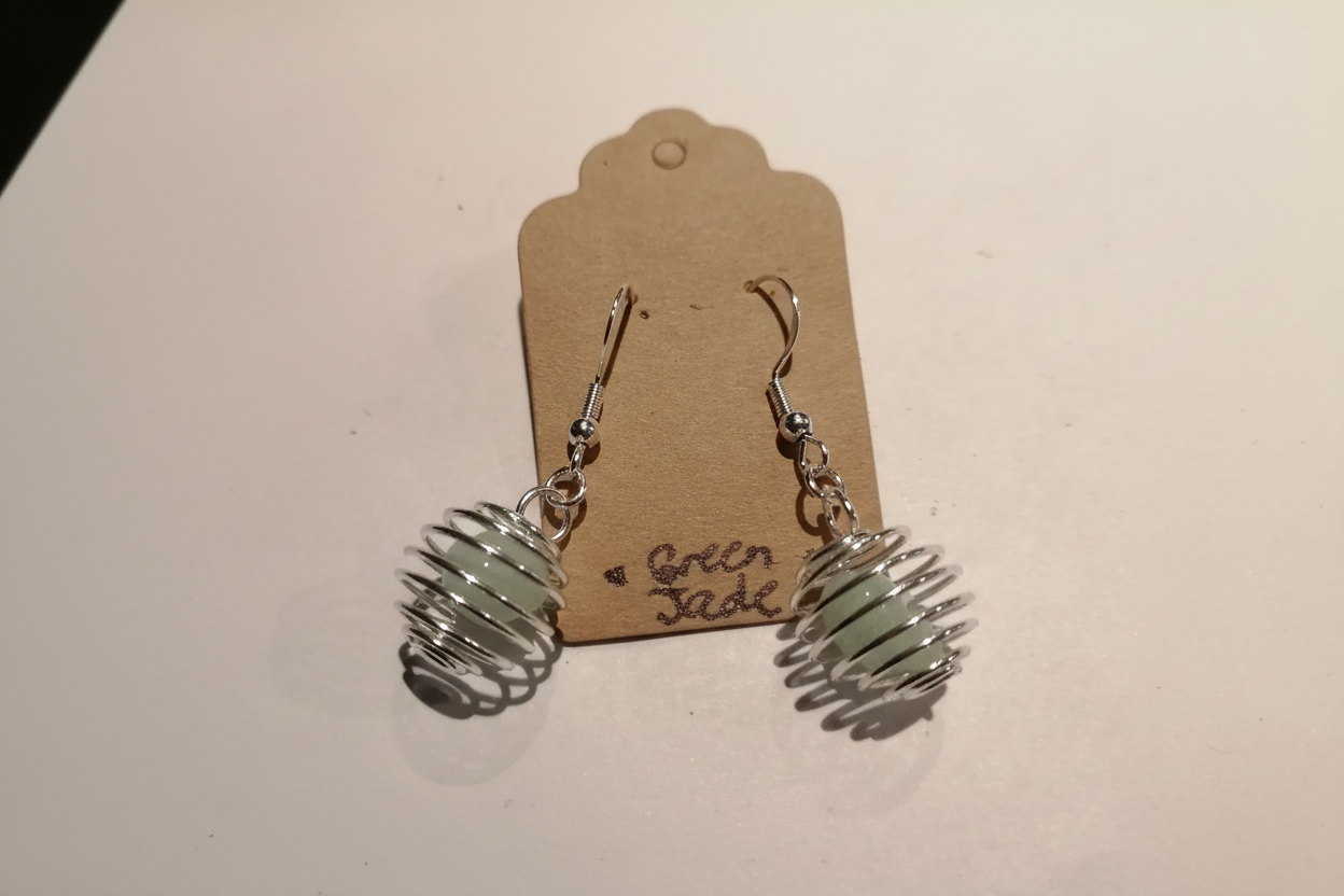 Energy stone earrings