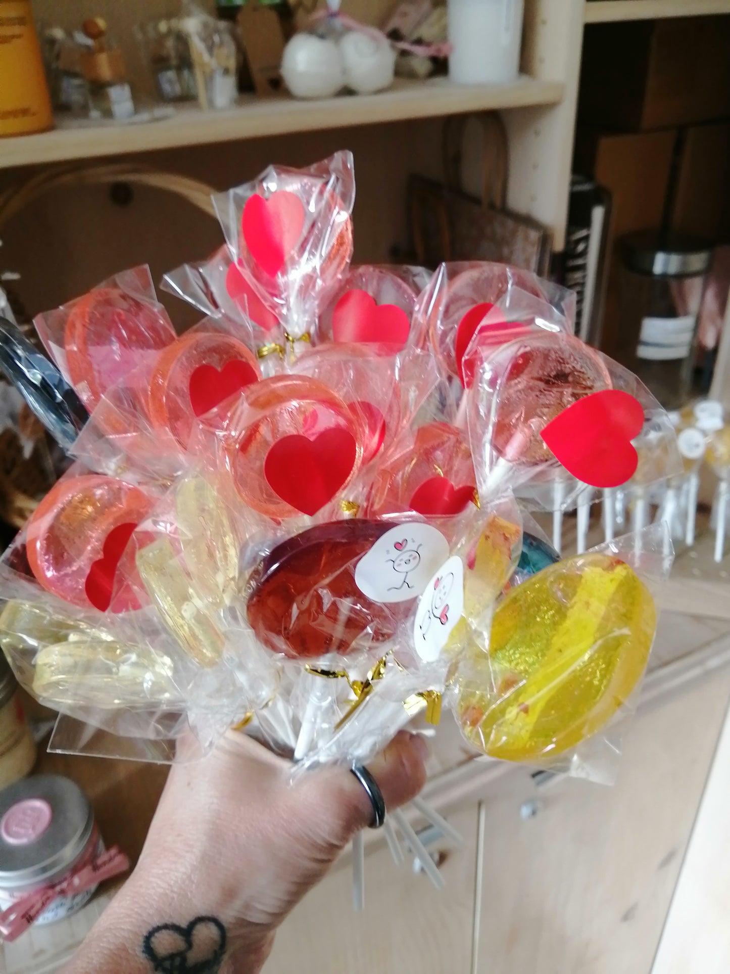 Handmade exclusive Lollipops pack/50 units (3,50$/each)